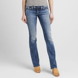 Bootcut Silver Jeans